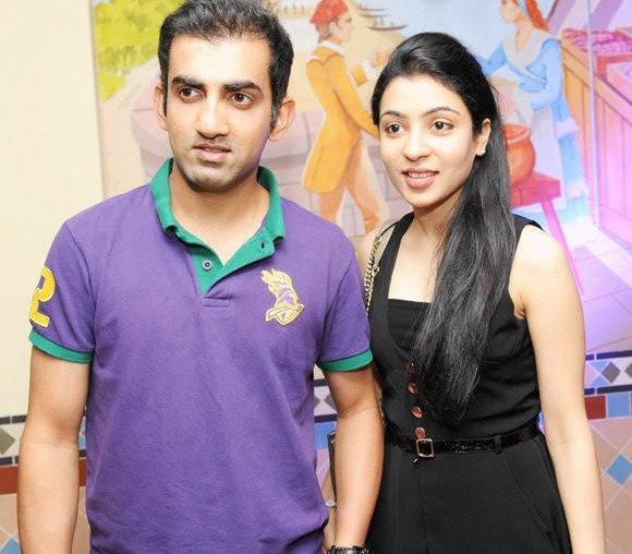 Gautam Gambhir And Natasha Jain 