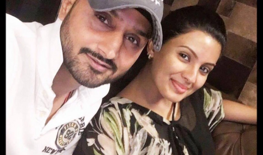 Harbhajan Singh and Geeta Basra