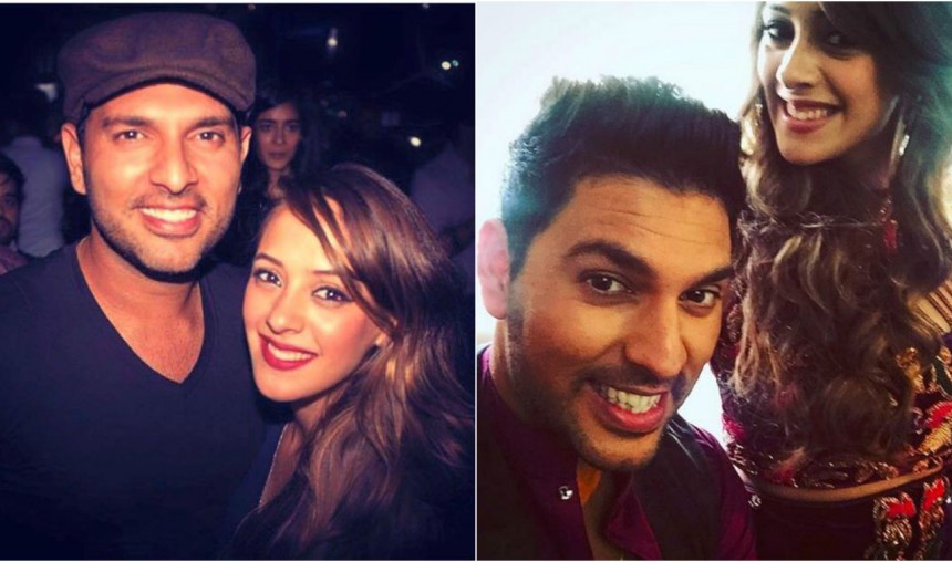 Yuvraj Singh And Hazel Keech