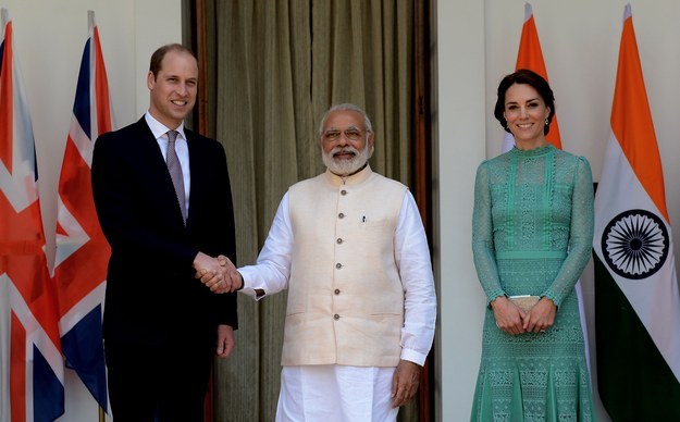 prince williams and modi handshake 