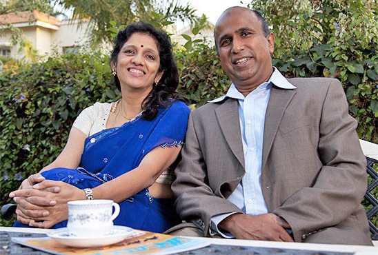 Krishnan Ganesh and Meena Ganesh