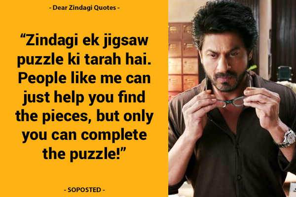 10 Enriching ‘life Lessons By Dr Jehangir Khan Aka Srk In ‘dear Zindagi