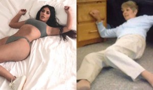 Kim Kardashian’s awkward pose has turned into a viral meme, Twitterati can’t stop laughing